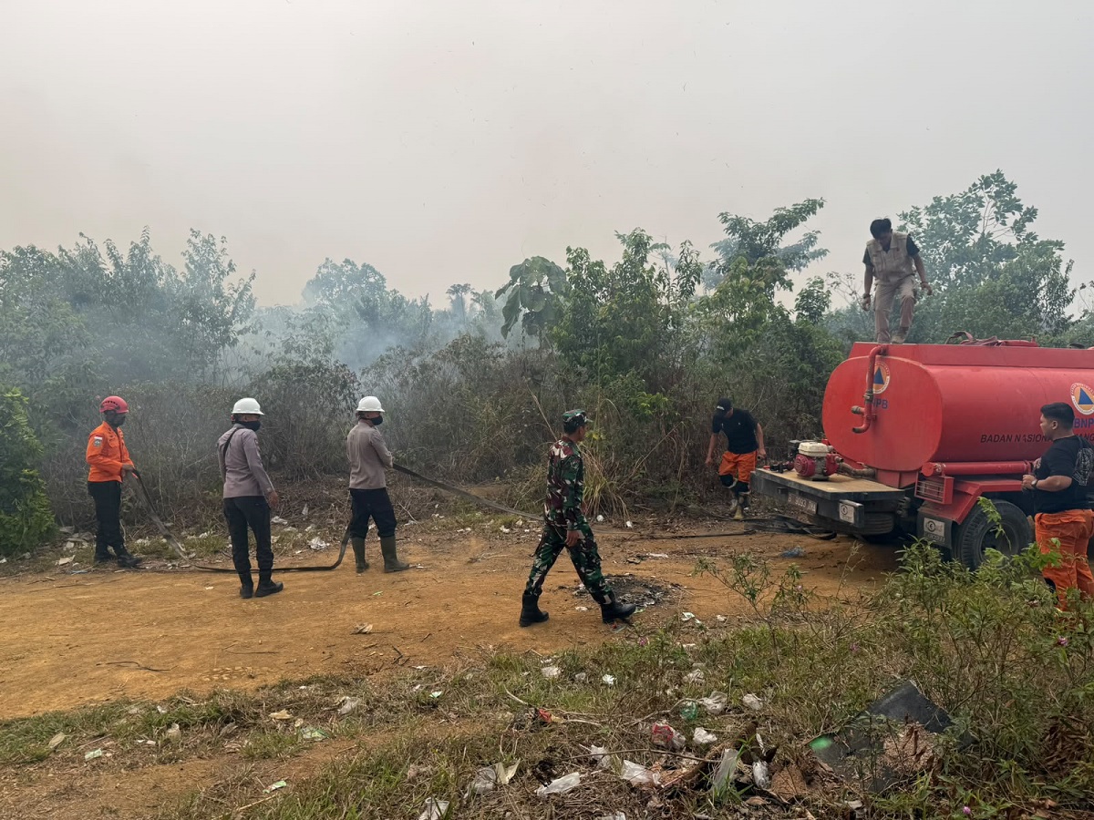 2 Hektare Kebun Karet di Bungo Terbakar, Polisi Selidiki Penyebabnya