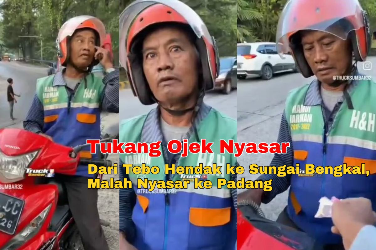 Malangnya Bapak ini, Dari Tebo Hendak ke Sungai Bengkal, Eh Malah Nyasar ke Padang