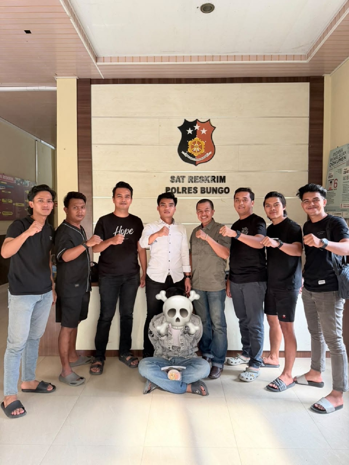Terekam CCTV Gasak Dompet Emak-emak, Mahasiswa Dibekuk Tim GUNJO Polres Bungo