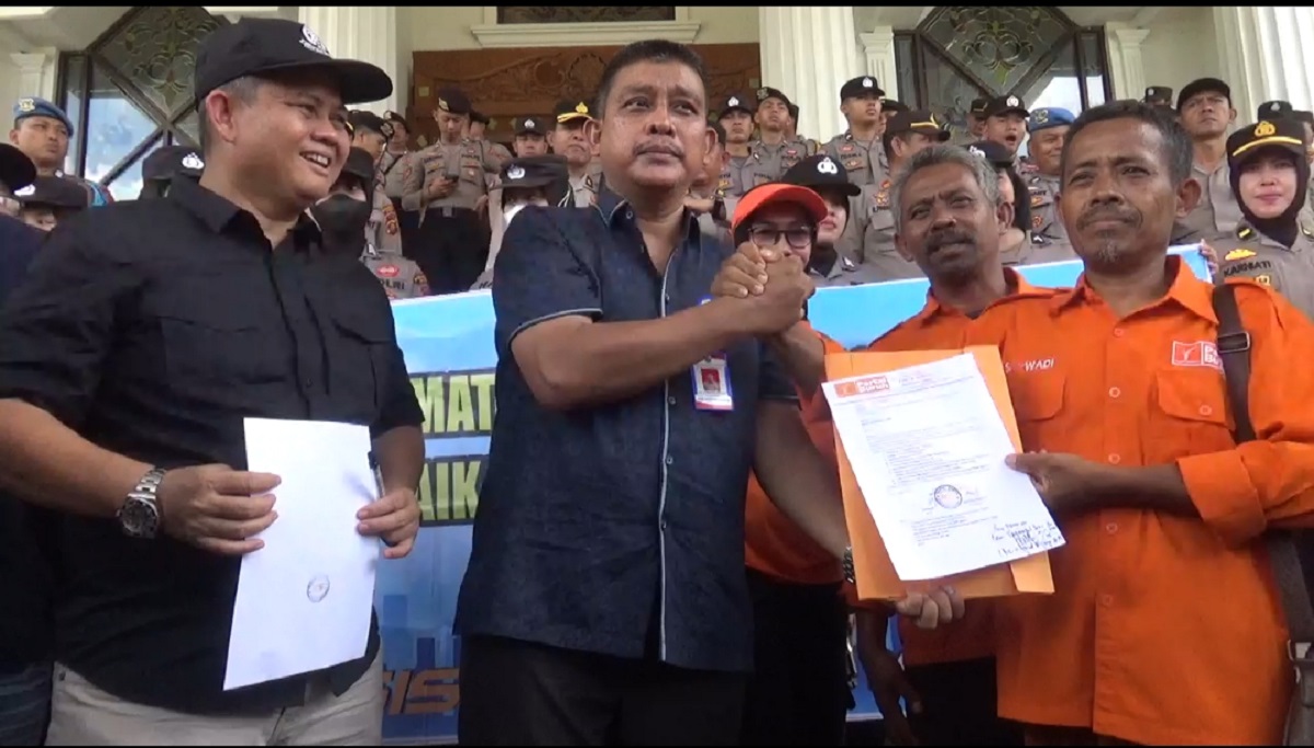 Pemprov Jambi Terima 9 Tuntutan Buruh, Akan Dibahas Langsung dengan Gubernur