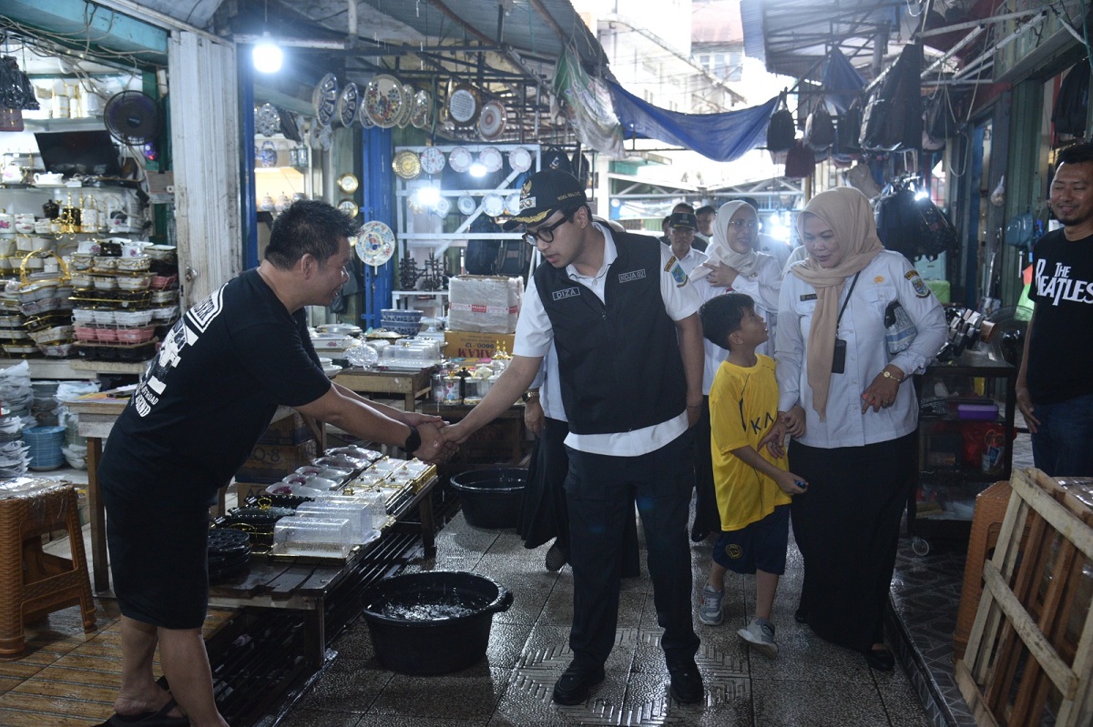 2.806 Aset Pasar Jambi Didata Ulang, Wawako Diza Turun Langsung ke Pasar Sitimang