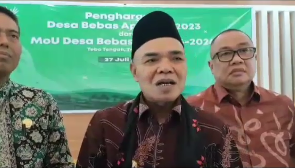 Pemkab Tebo  Siapkan Anggaran Penanganan Karhutla Rp 1 Miliar