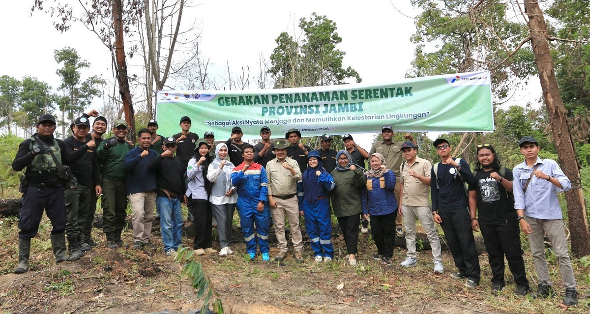 Pertamina EP Jambi  Sambut Ajakan Pemprov Hijaukan Jambi