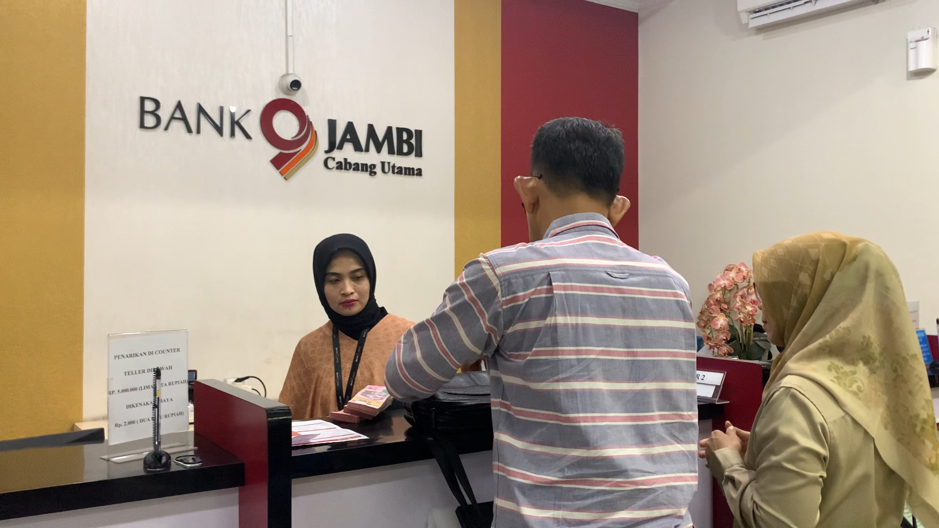 nasabah kembali percayai bank Jambi, Usai pengembalian Dana secara utuh