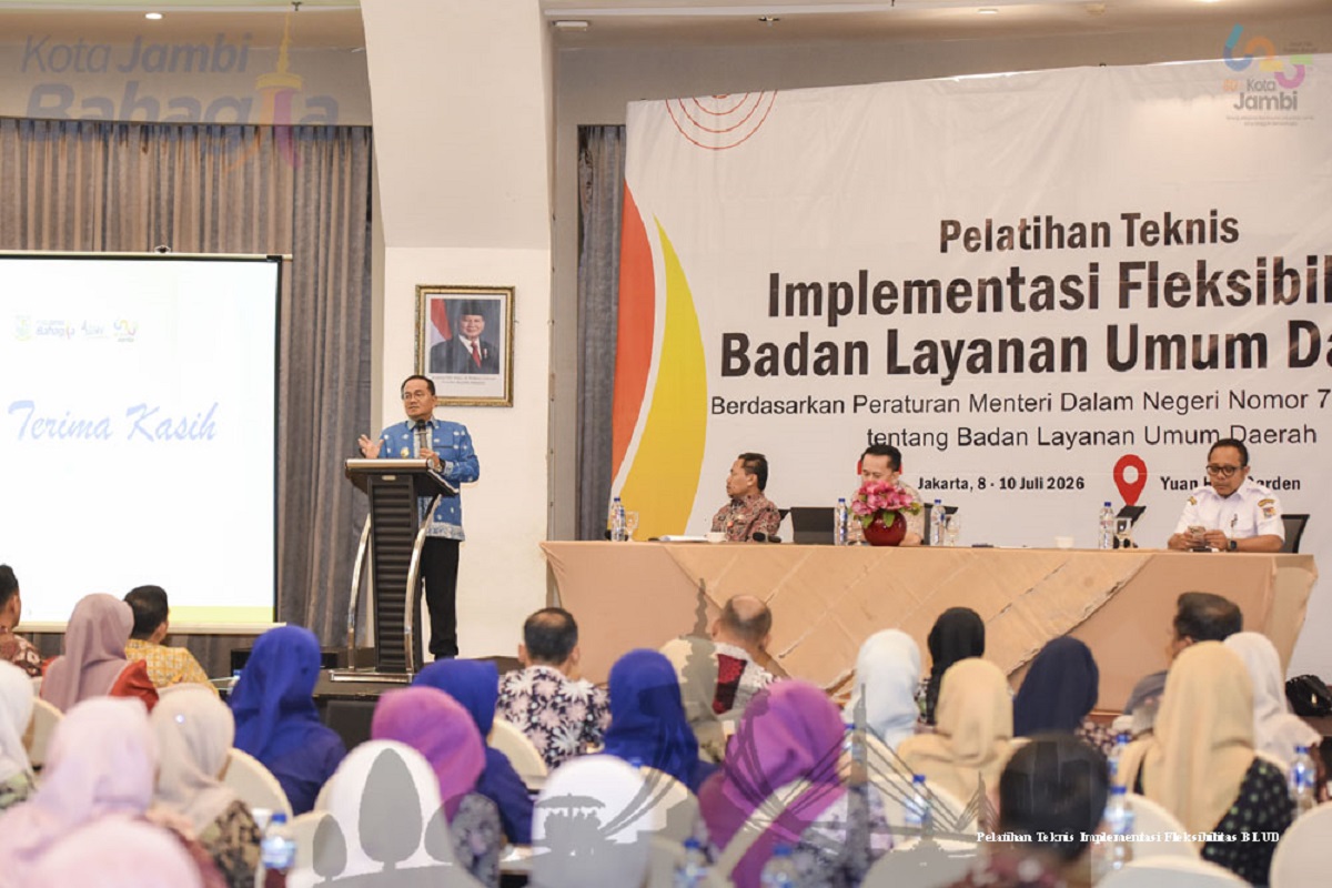 Pemkot Jambi Gelar Pelatihan Gandeng Dirjen Keuda Kemendagri RI