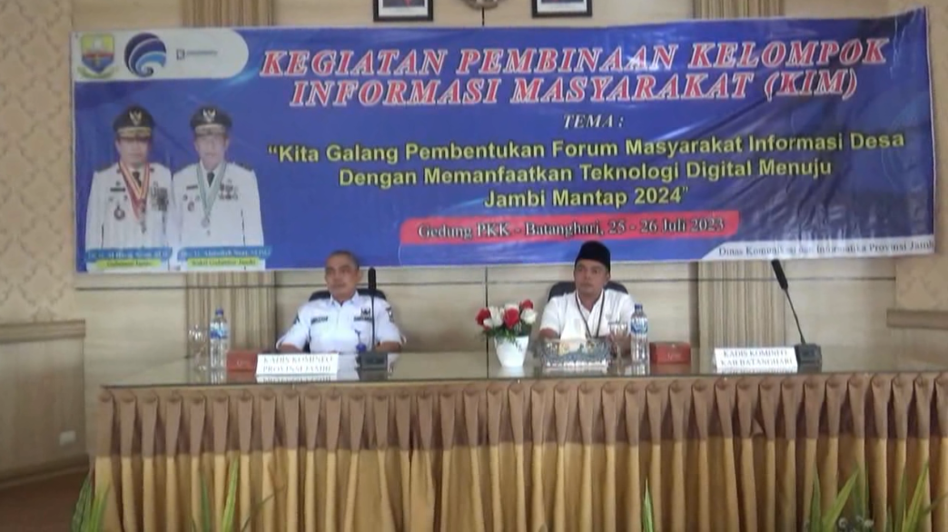 Galang Pembentukan Forum Masyarakat di Desa, Diskominfo Jambi Sosialisasikan Manfaat Teknologi Digital