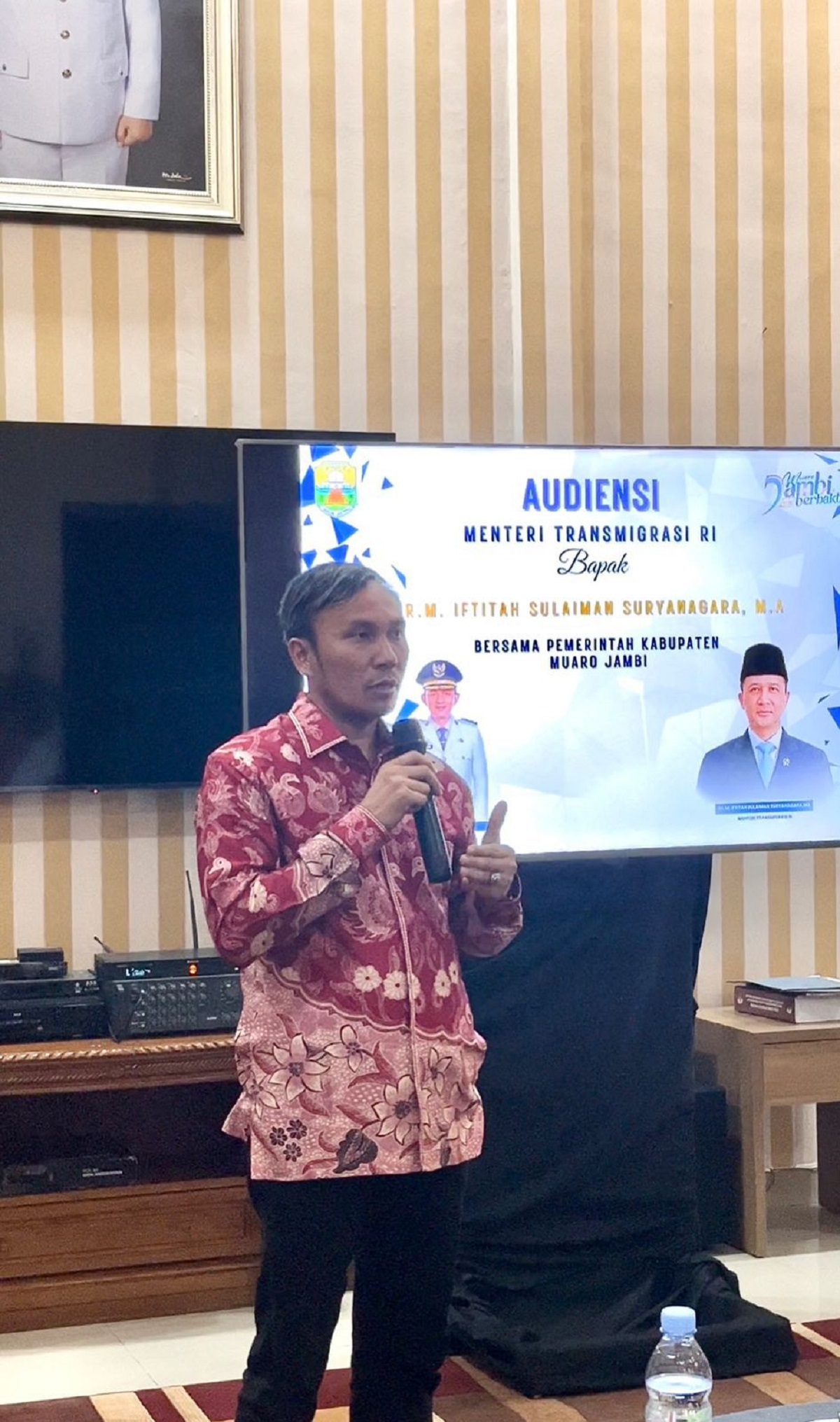 Edi Purwanto Komitmen Perjuangkan Nasib Lahan 200 KK Transmigran di Gambut Jaya