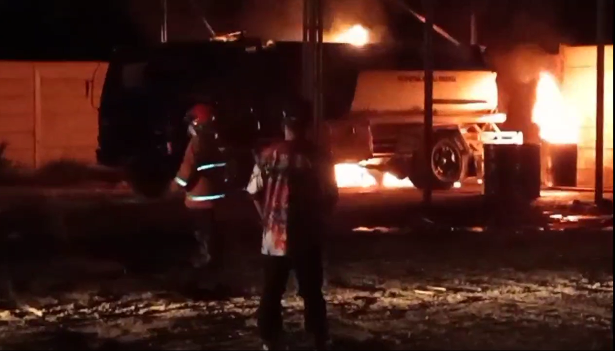 Kebakaran Mobil Tangki BBM Kepolisian Lakukan Penyelidikan