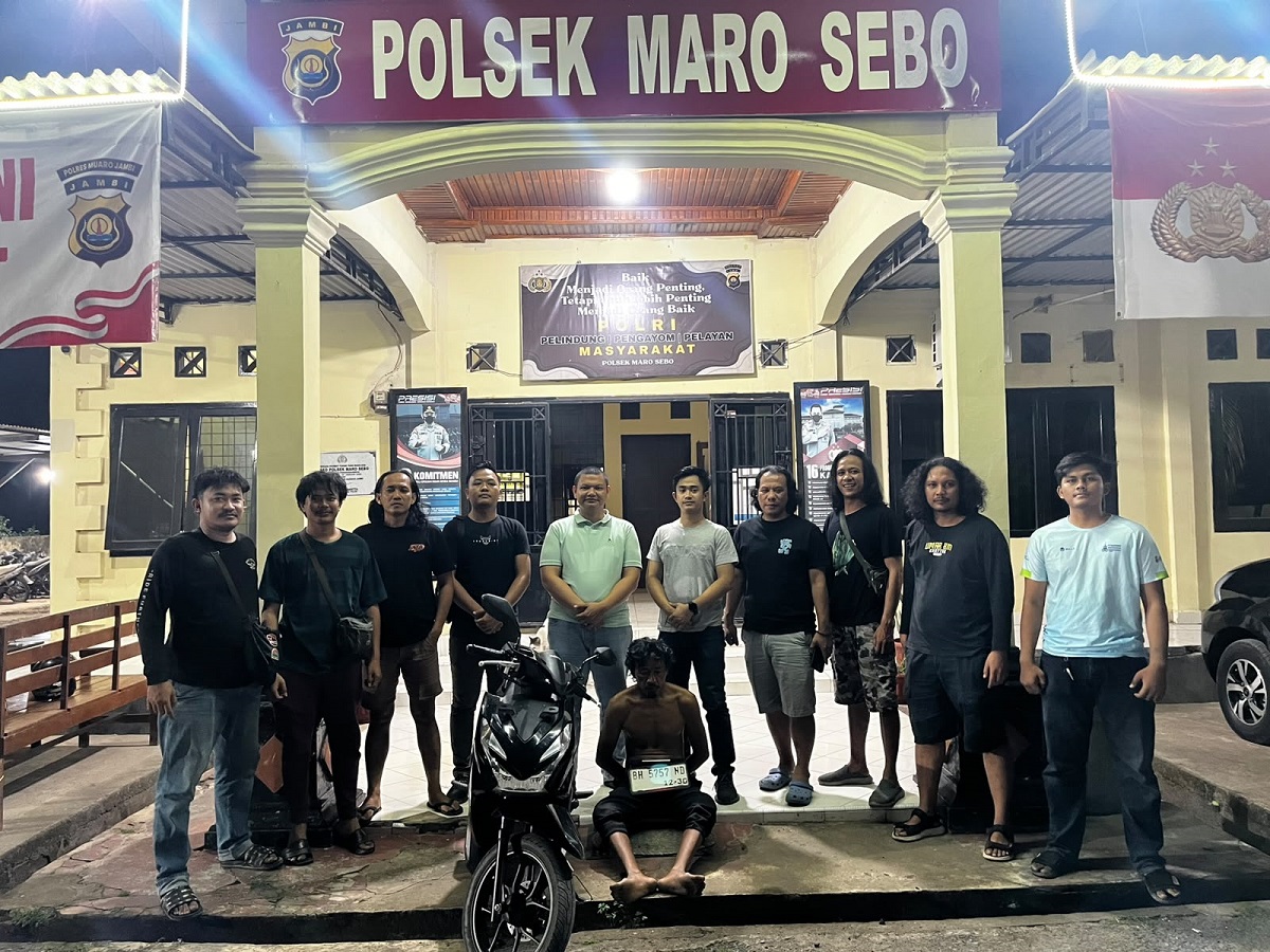 Motor Dipinjam, Malah Dibawa Kabur, Pria di Muaro Jambi Dibekuk Polisi
