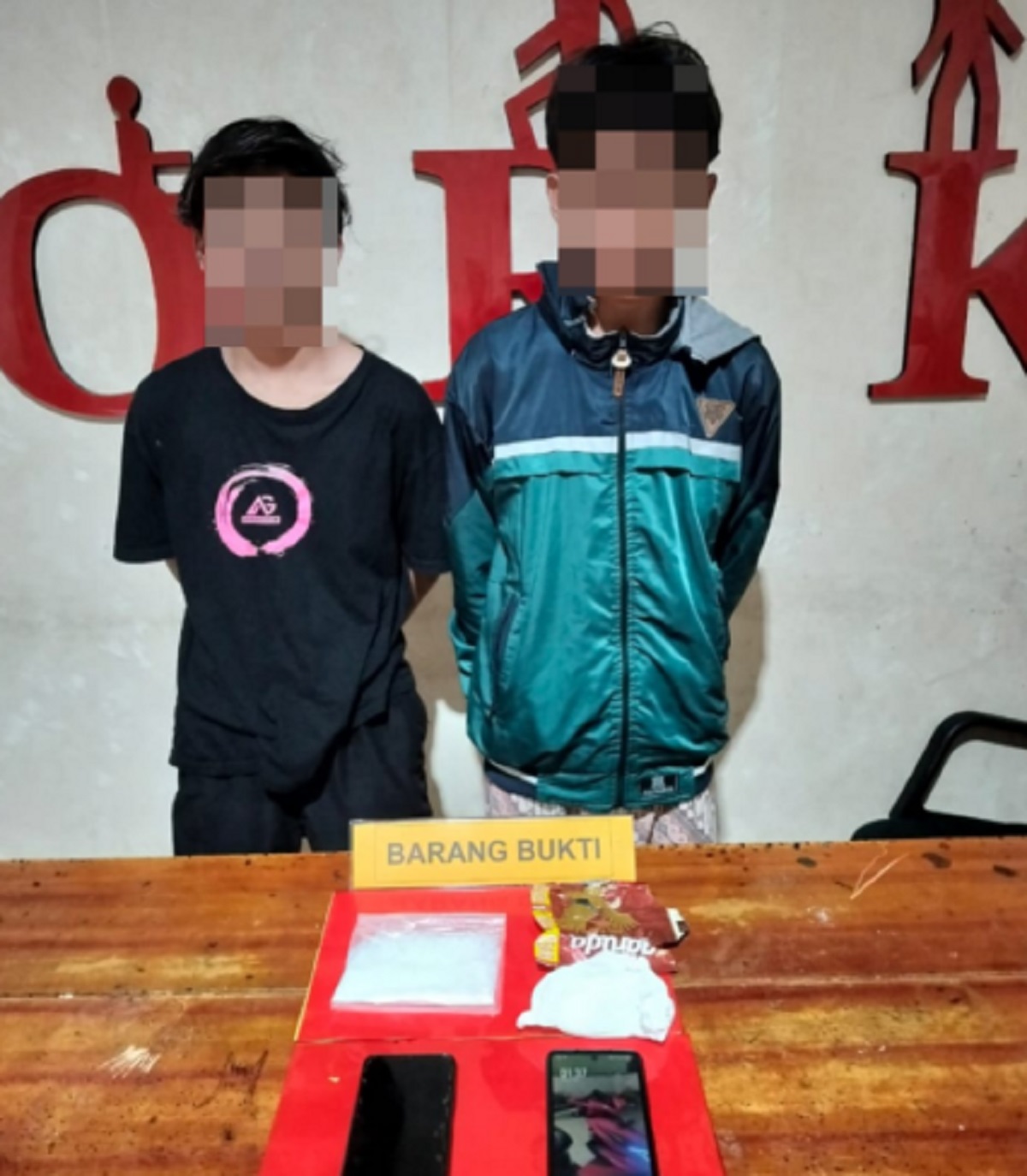 Kedapatan Membawa Sabu, 2 Anak Di Bawah Umur Diamankan Polres Sarolangun 