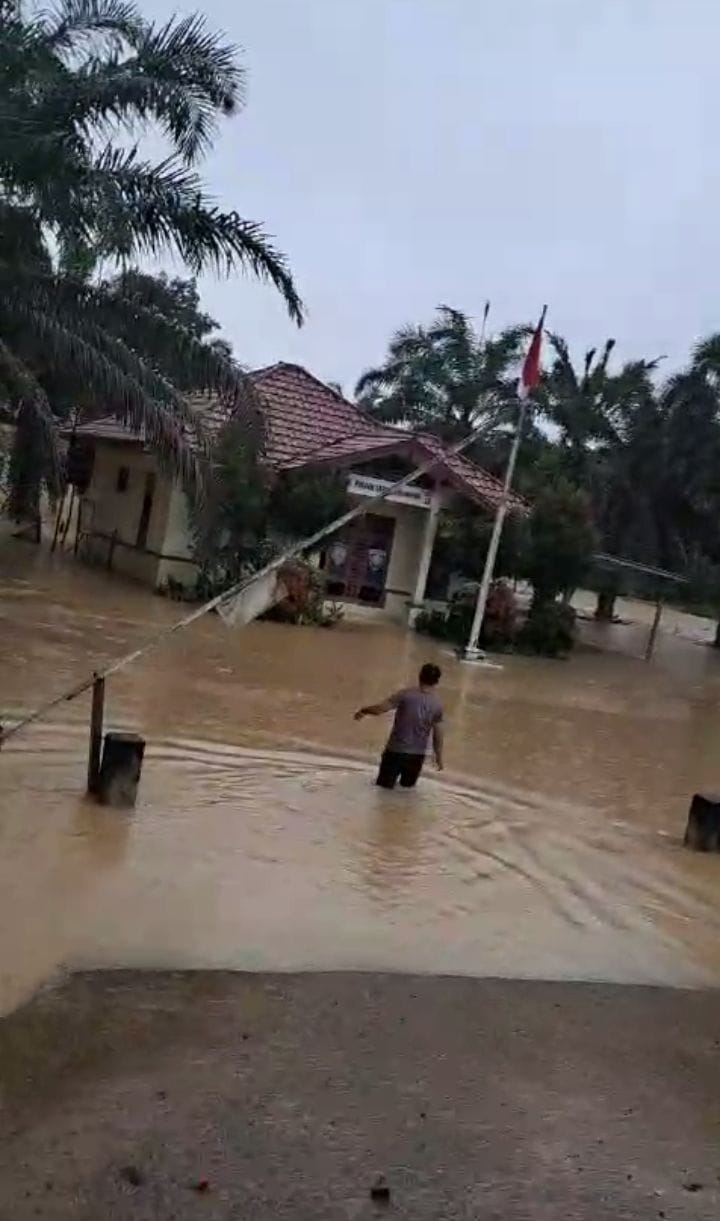 4 Desa di Kecamatan Serai Serumpun Digenangi Banjir