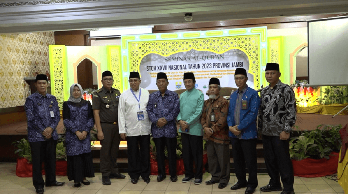 Balitbangda Provinsi Jambi Gelar Seminar Al-Quran STQH Ke-XXVII Nasional Tahun 2023