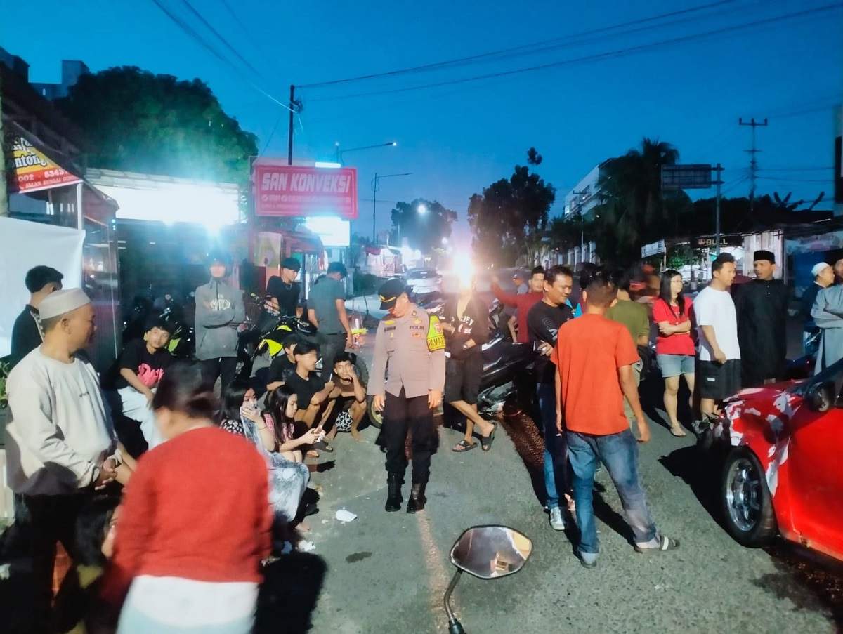 Respon Cepat Polres Bungo Tindak Lanjuti Laporan Laka Lantas Melalui Layanan 110