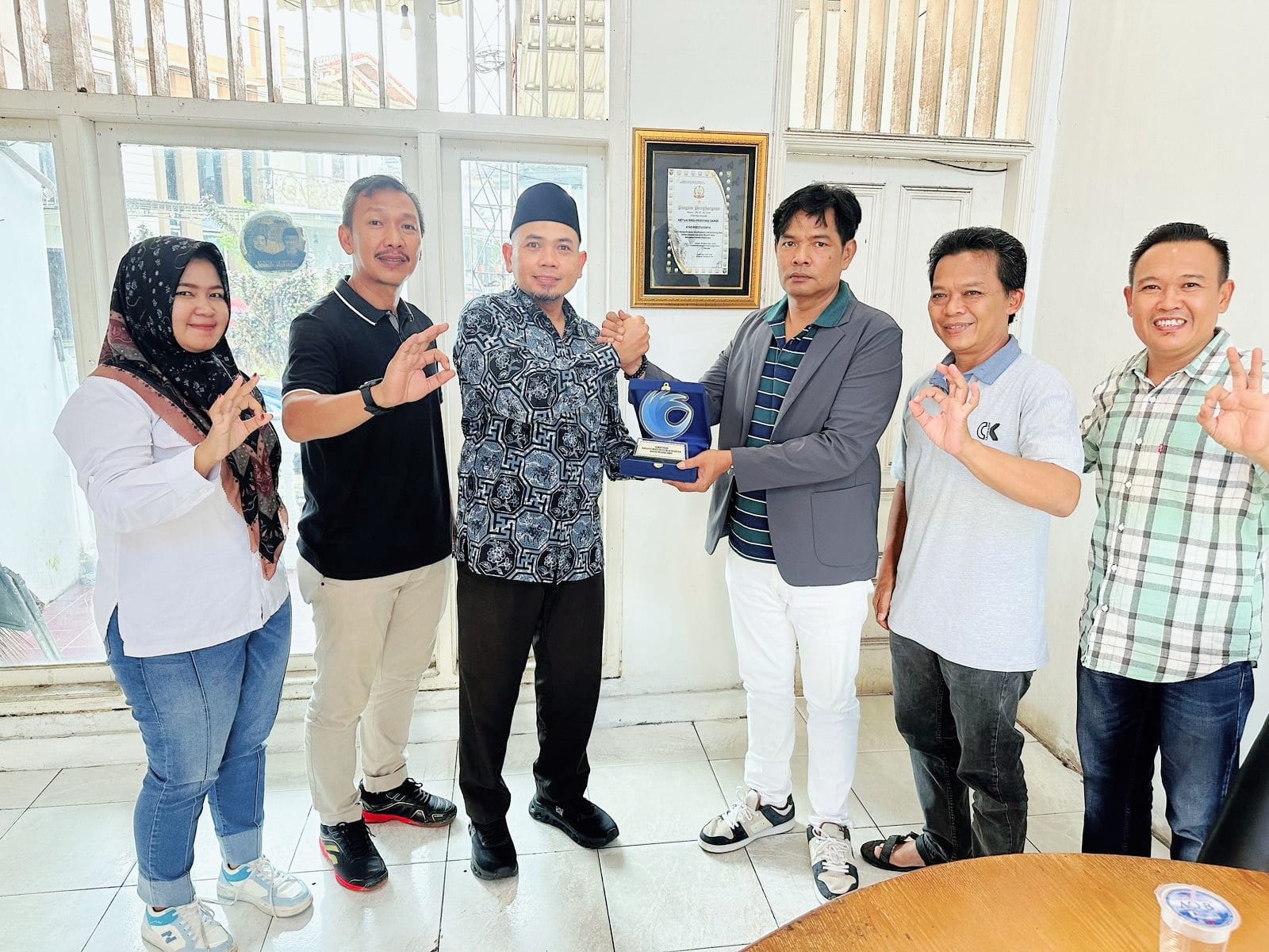 Kakanwil Kemenham Jambi Jalin Silaturahmi Bersama SMSI Provinsi Jambi, Perkuat Sinergi Media dan Institusi HAM