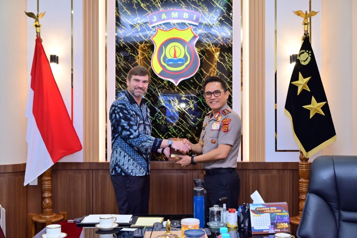 Kapolda Jambi Terima Audiensi Konsulat Amerika Serikat