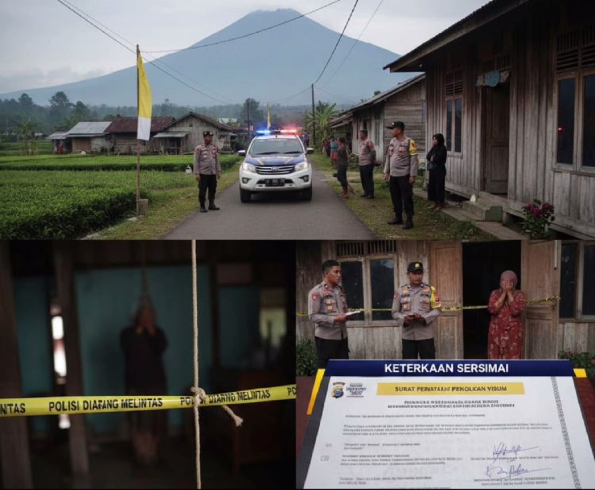 Seorang Pria di Kerinci Ditemukan Tewas Gantung Diri Di Kamar
