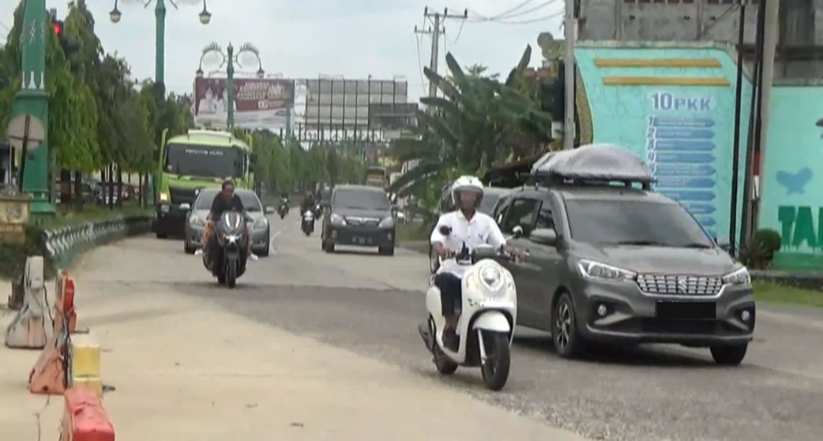 Arus Balik Idul Fitri 1447 H, Jalan Lintas Batang Hari Terpantau Ramai Lancar