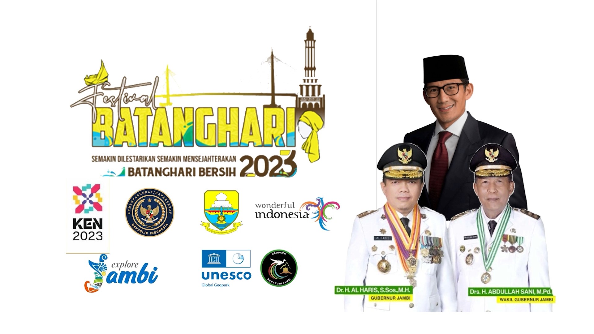 Festival Batanghari 2023 Berlangsung Selama 5 hari, Akan Ada Parade Kesenian Jambi