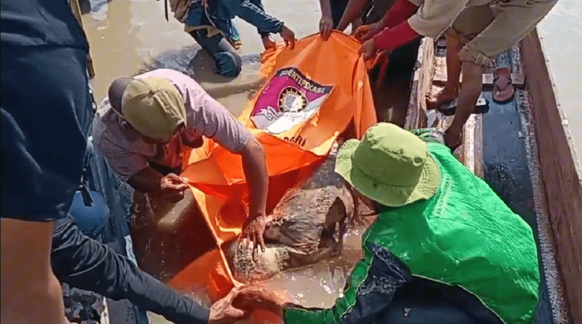 Warga Kerinci Geger Temukan Jasad Seorang Pria Tanpa Identitas Mengapung Di Sungai Batang Merao 