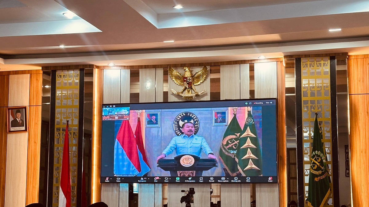 Kajati Jambi Hadiri Kunker Virtual Jaksa Agung RI
