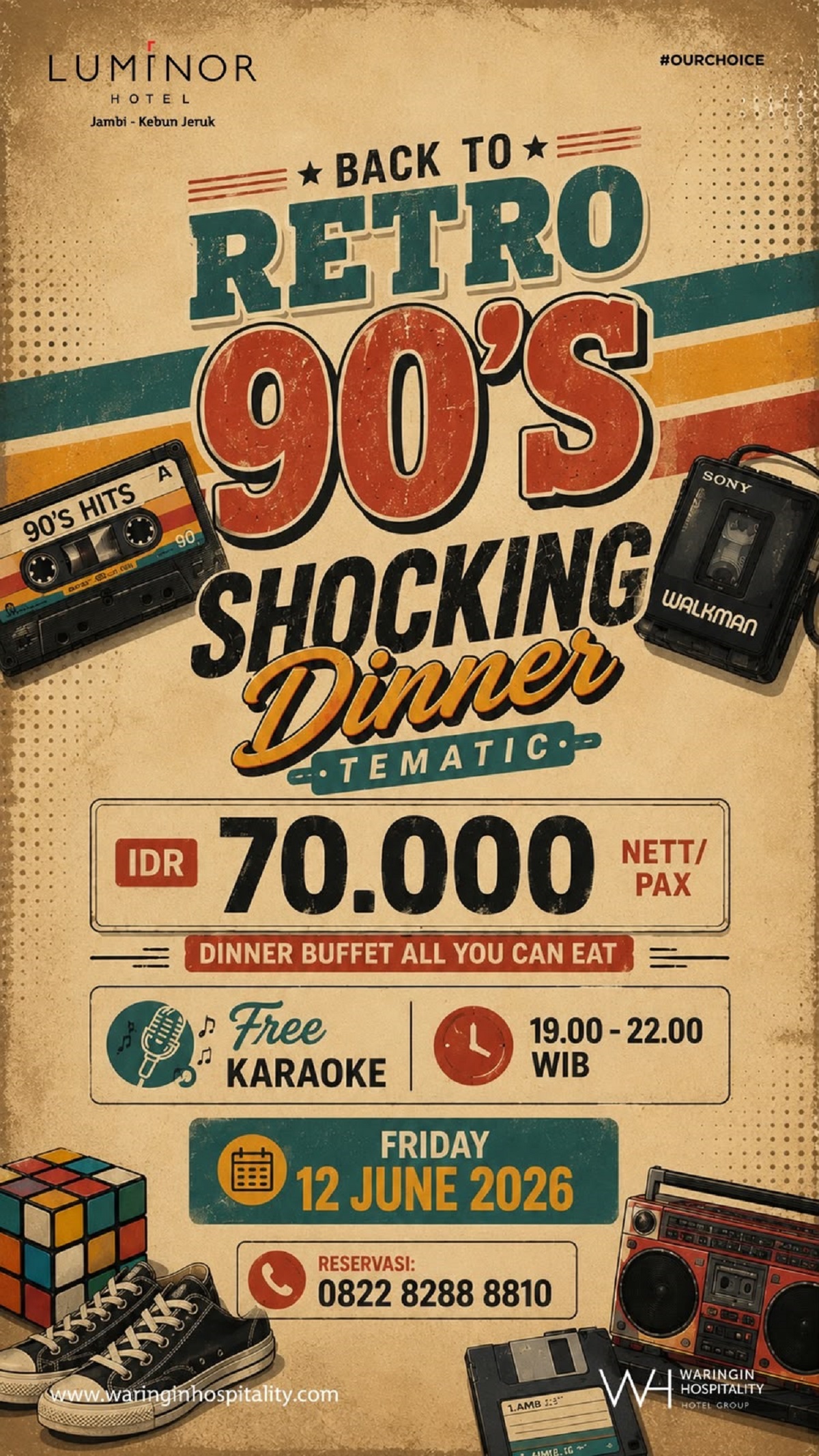 Luminor Hotel Jambi Hadirkan 