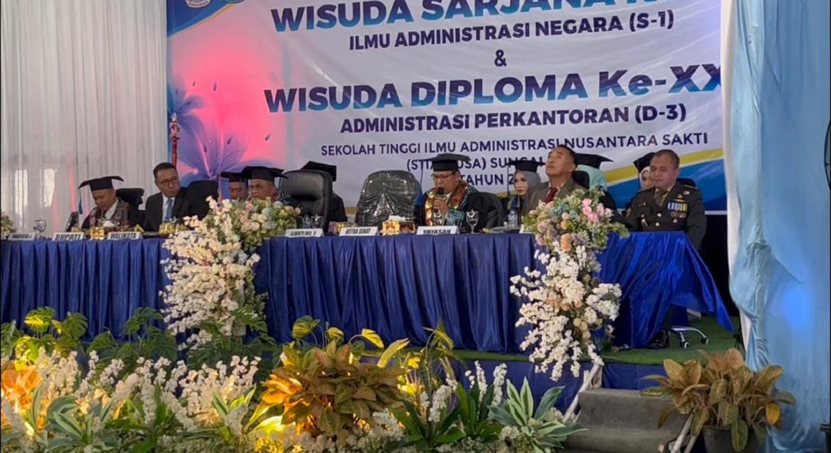  STIA-NUSA Wisudakan 141 Lulusan, Wujudkan SDM Profesional dan Berdaya Saing