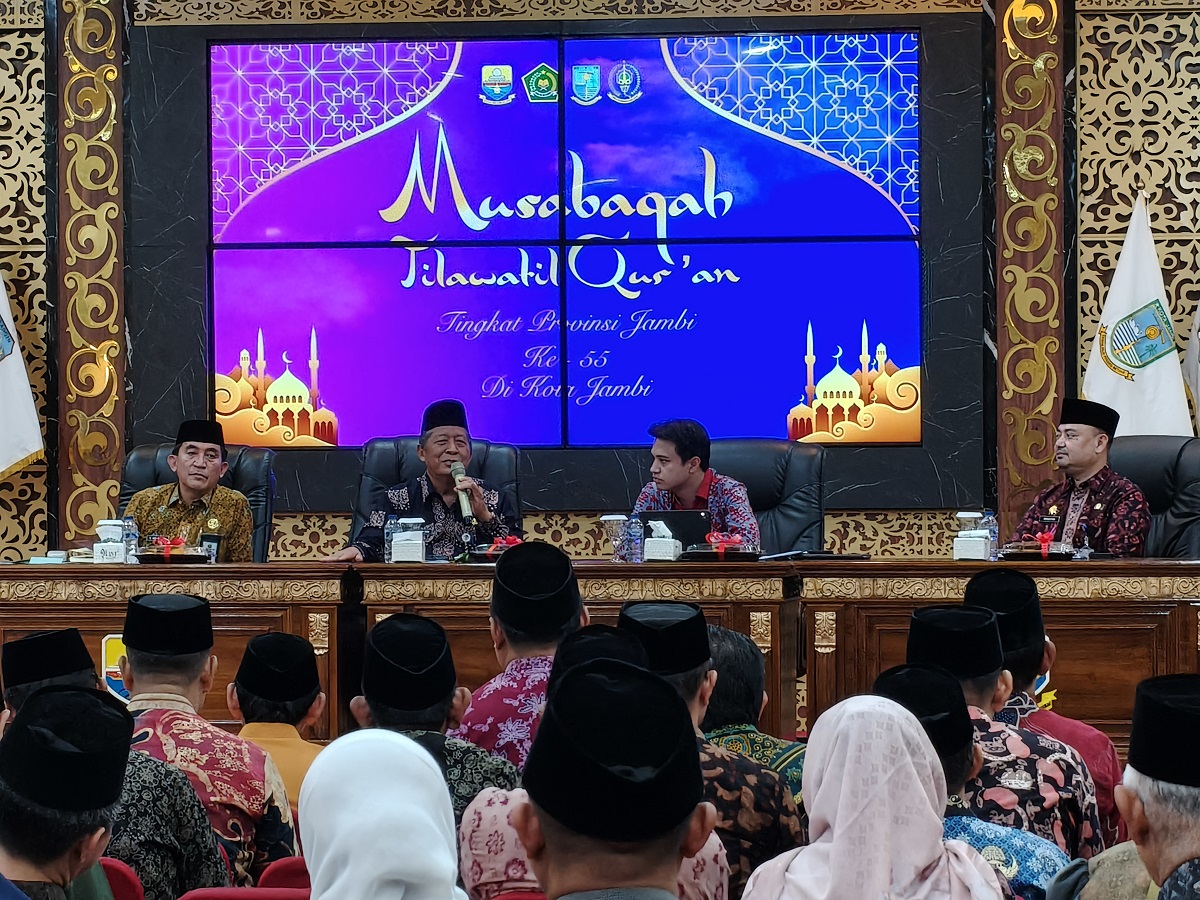 Wakil Gubernur Buka Rakerda LPTQ Provinsi Jambi 2026, Bahas Evaluasi dan Persiapan MTQ