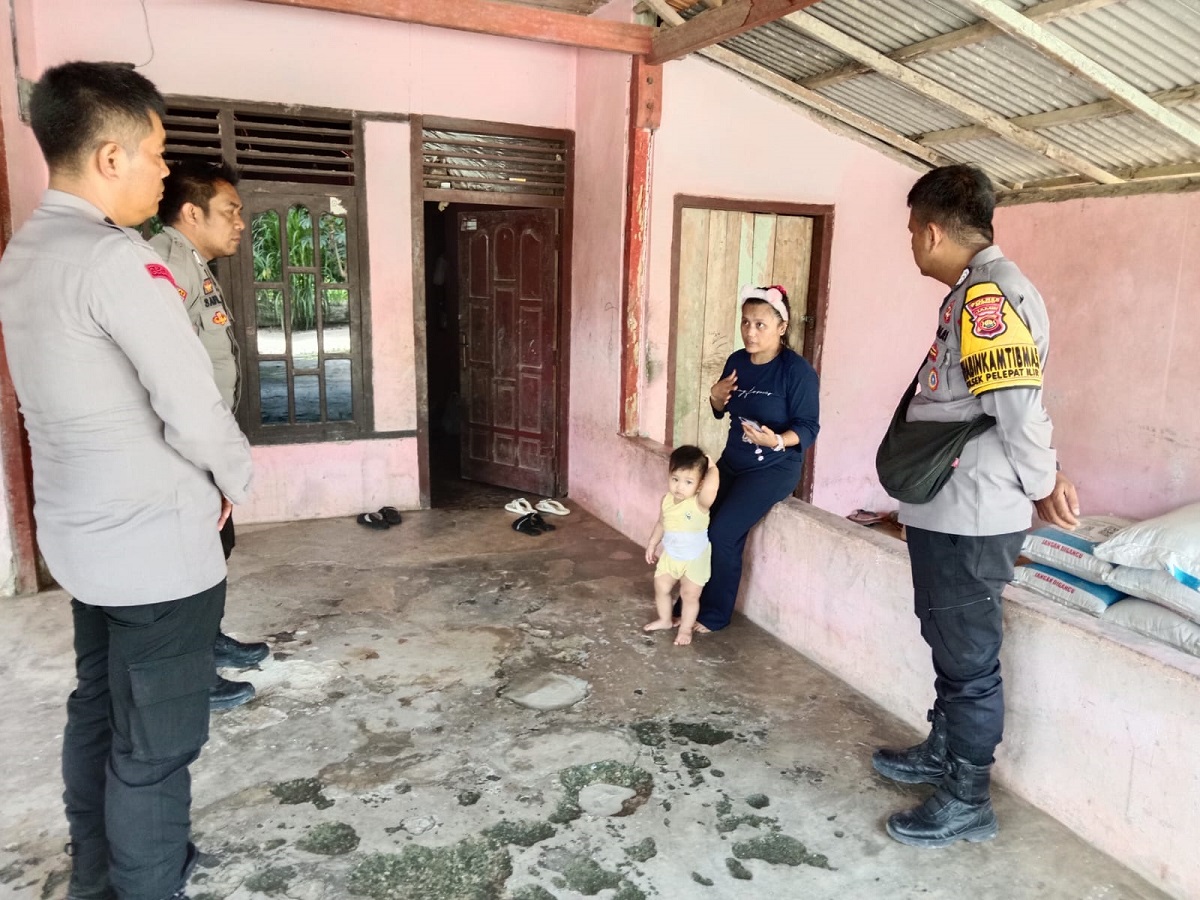 Respon Cepat Call Center 110, Polsek Pelepat Ilir Tangani Kasus KDRT