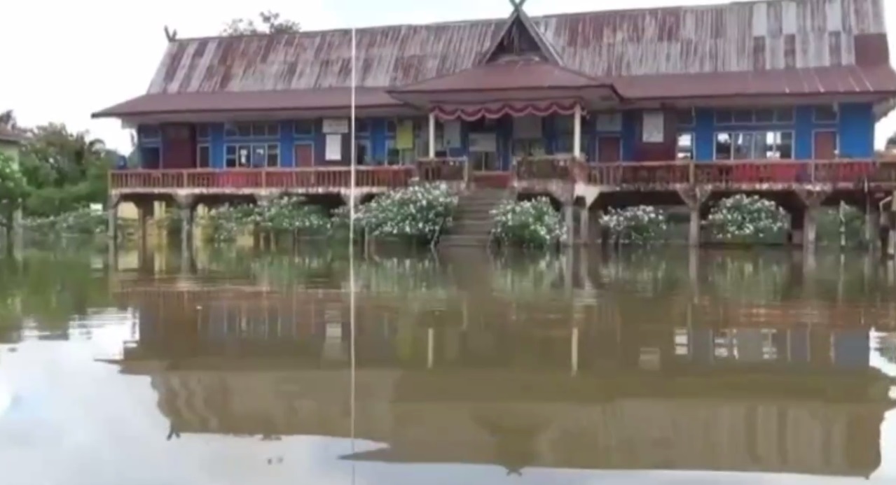 46 SD di Batanghari Terendam Banjir, Aktivitas Belajar Mengajar Terpaksa Diliburkan