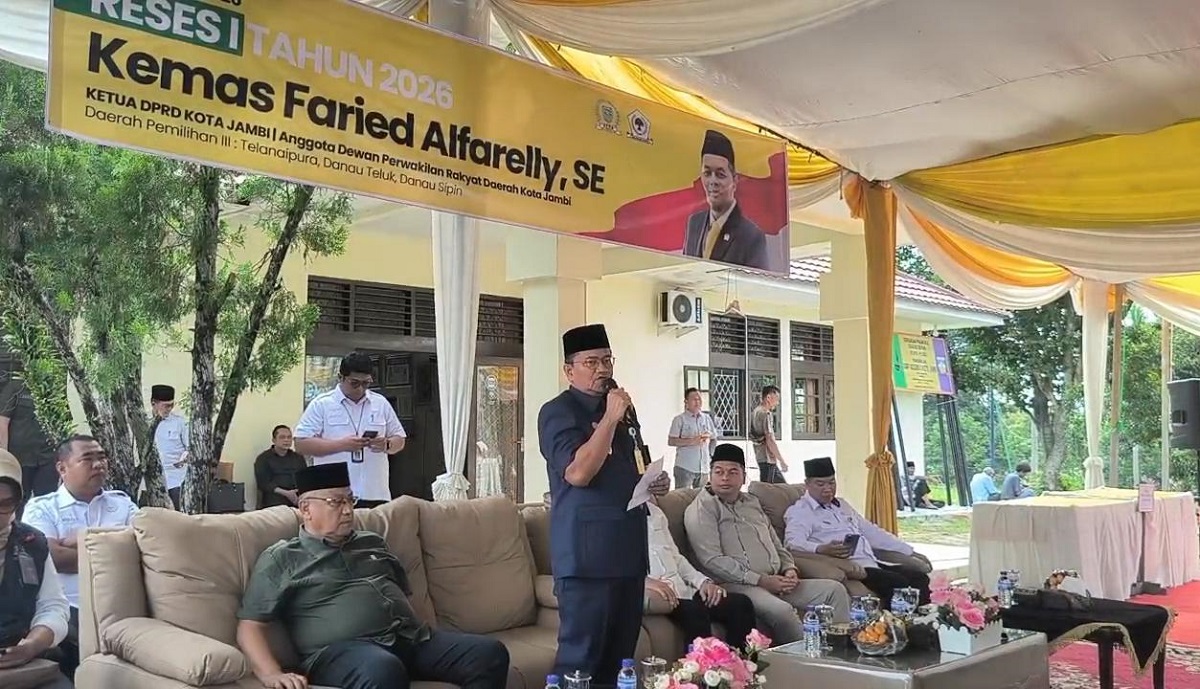 Sinergi Pemkot, Pusat, dan Legislatif: Wali Kota Jambi Dampingi Reses Ketua DPRD