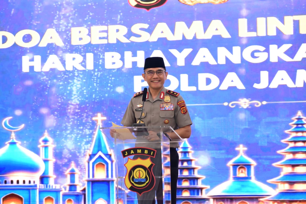 Doa Bersama Lintas Agama Warnai Peringatan HUT Bhayangkara ke-80