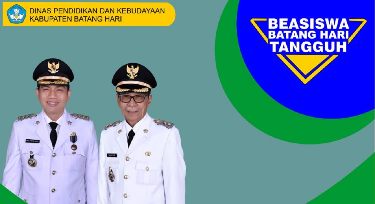 Buruan Daftar !!! Beasiswa Batanghari Tangguh Untuk SD Sampai Mahasiswa Telah Dibuka Dengan Dana Rp 3,6 Miliar