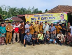 Reses DPR RI, Cek Endra Dorong Ekonomi Desa dan Pemekaran Sido Mukti