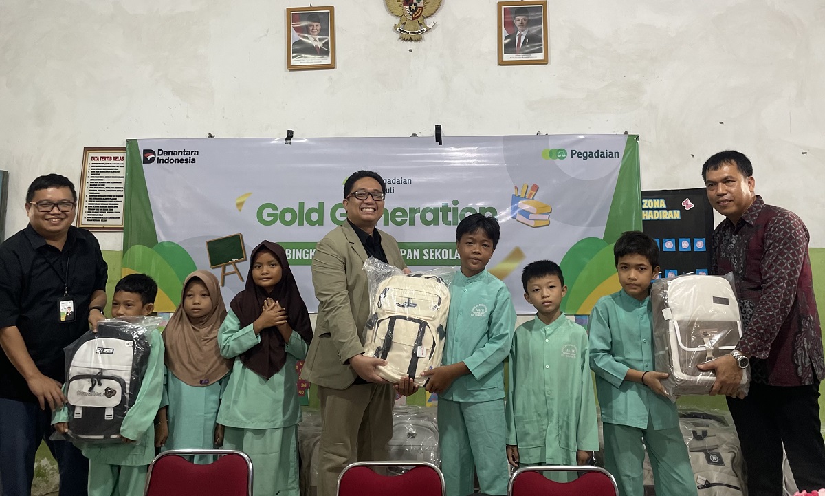 Pegadaian Area Jambi Hadirkan Program “Gold Generation”, Dukung Pendidikan Inklusif bagi Siswa di Kumpeh Darat