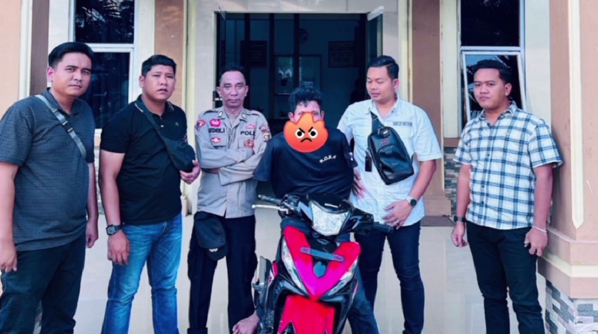 Pelaku Maling Motor di Sungai Gelam Mengaku Terpaksa Untuk Biaya Pengobatan Istri