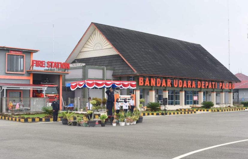 Progres Pembangunan Terminal Bandara Depati Parbo Baru 30 Persen