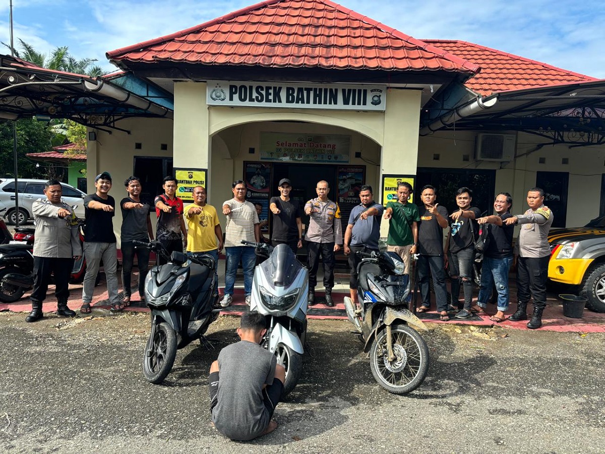 Begal dan Curanmor di Sarolangun Ditangkap, Satu Pelaku Masih Buron