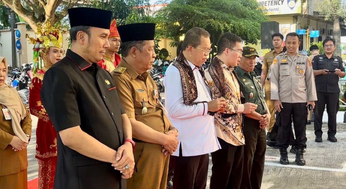 Ketua DPRD Jambi Edi Purwanto Sambut Kedatangan Anggota Kompolnas di Polda Jambi