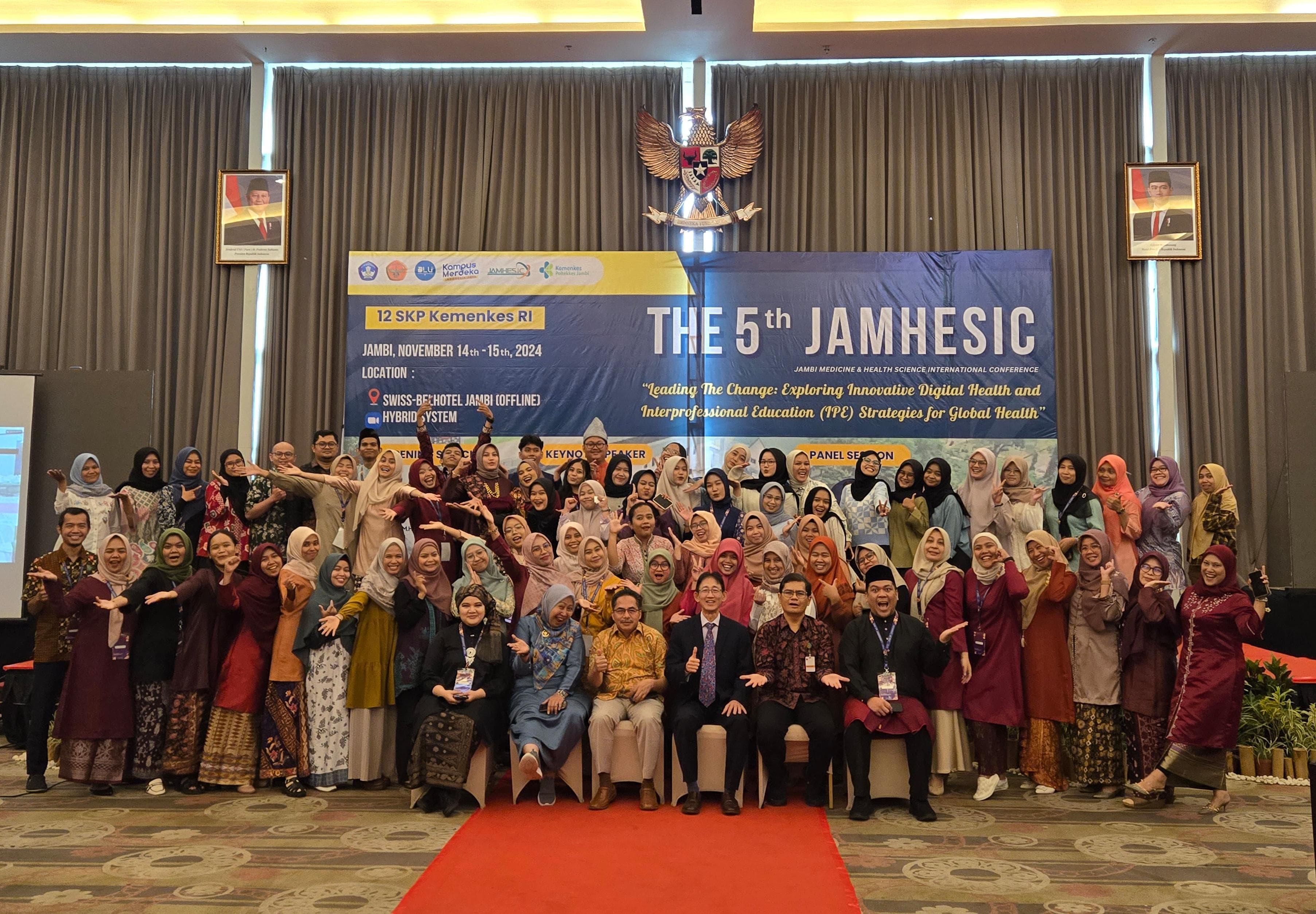 The 5th JAMHESIC Fakultas Kedokteran dan Ilmu Kesehatan UNJA