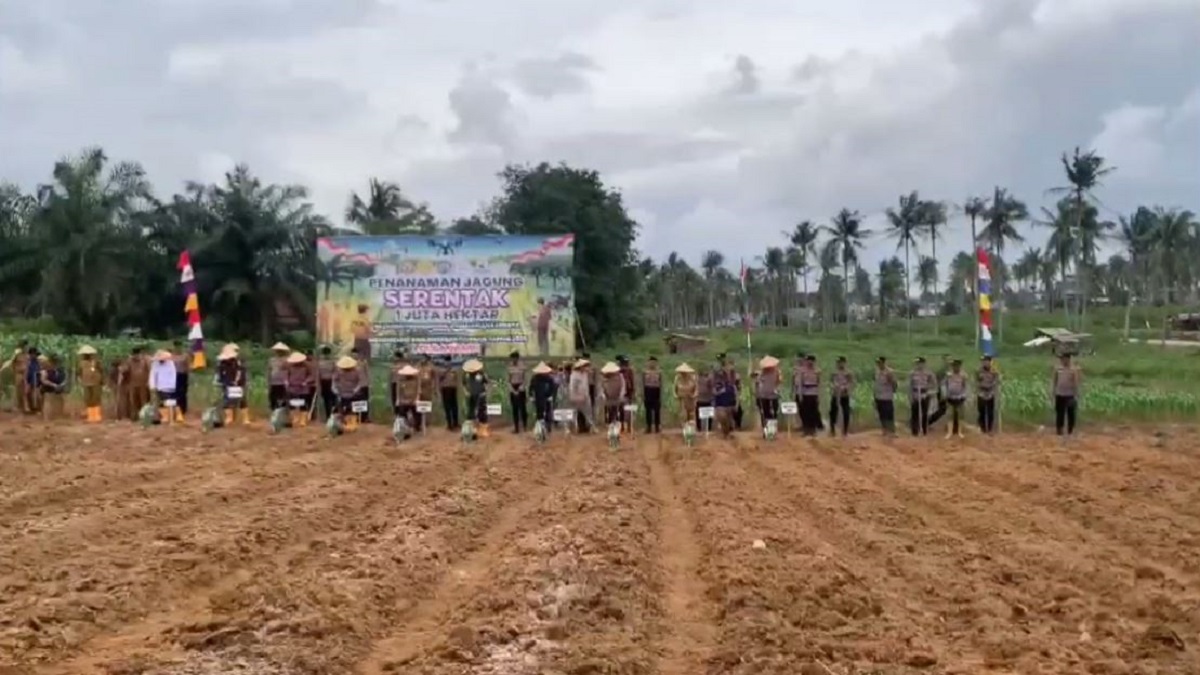 Tanam Jagung Serentak, PJ Walikota Jambi Dukung Program Asta Cita Presiden