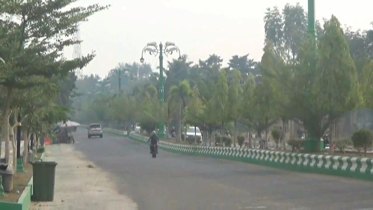 Kabut Asap Jambi, Warga Batanghari Cium Bau Menyengat Kebakaran