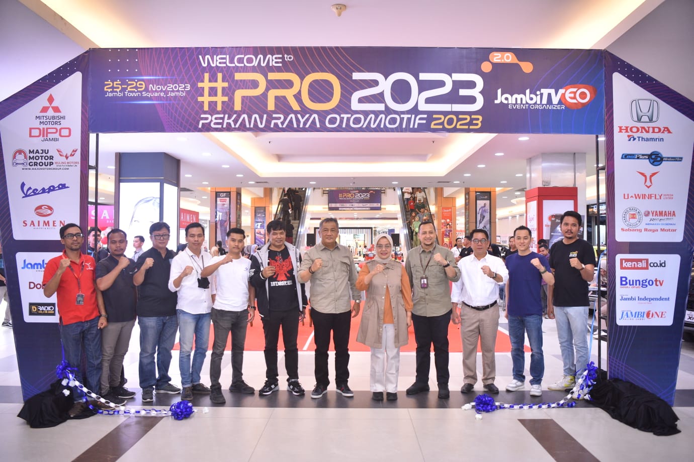 Pekan Raya Otomotif 2023 Jambi TV Resmi Dibuka PJ Wali Kota Jambi Sri Purwaningsih 