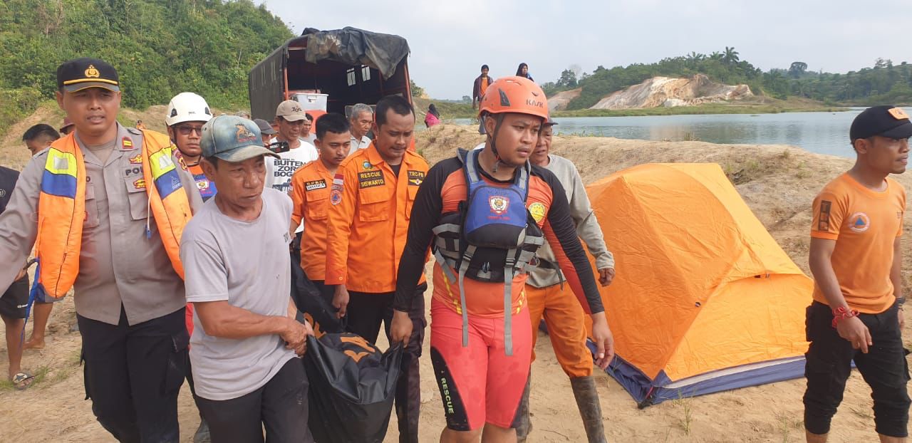 Pencarian Reza Berhasil, Tetapi Korban Sudah Meninggal Dunia