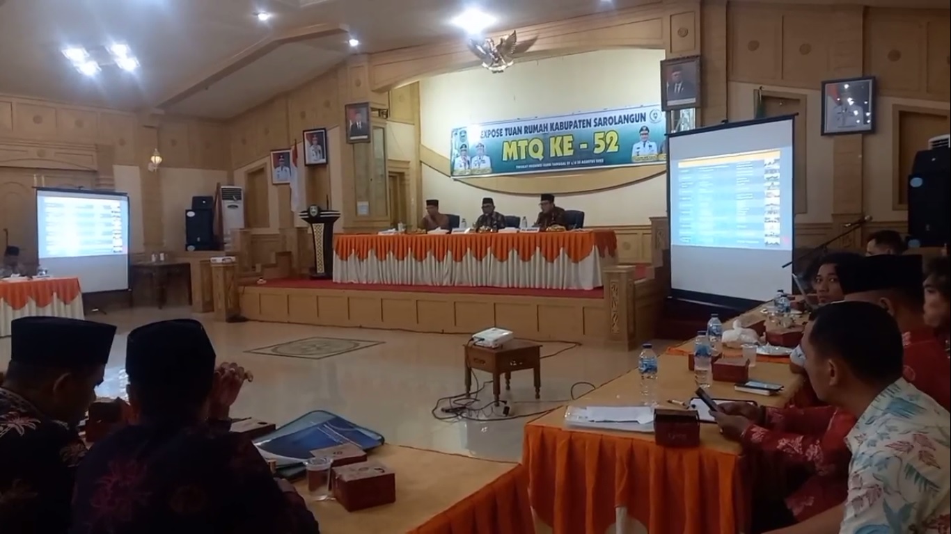 Sambut MTQ Ke 52 Provinsi Jambi, Pemda Sarolangun Tutup Tempat Hiburan Mulai 19 Agustus 
