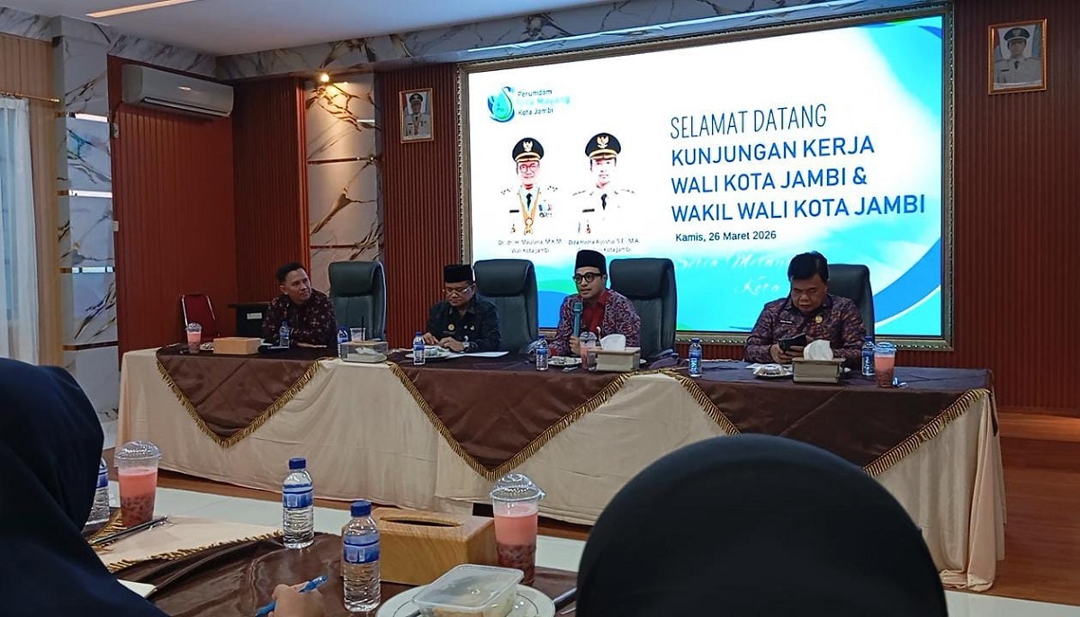 Kunker Ke Perumdam Tirta Mayang, Wali Kota Jambi Dorong Respon Cepat Terhadap Setiap Pengaduan Masyarakat
