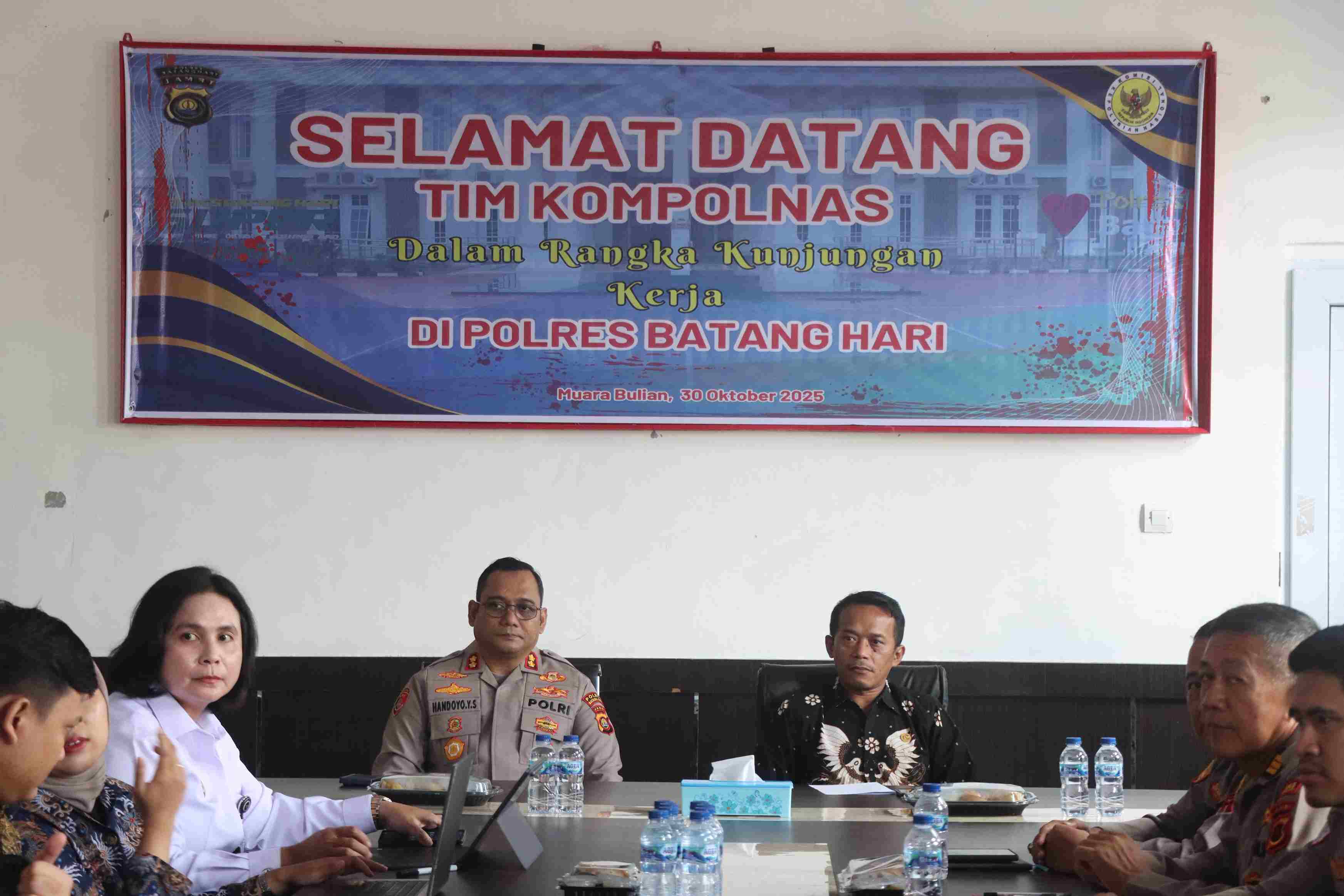 Sambangi Polres Batang Hari, Kompolnas Tekankan Pemulihan Kepercayaan Publik