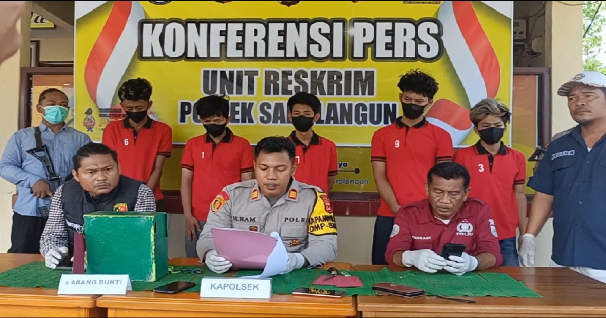 Polisi Tangkap 5 Remaja Spesialis Pencurian Kotak Amal Masjid di Sarolangun, Sudah Puluhan Kali Beraksi