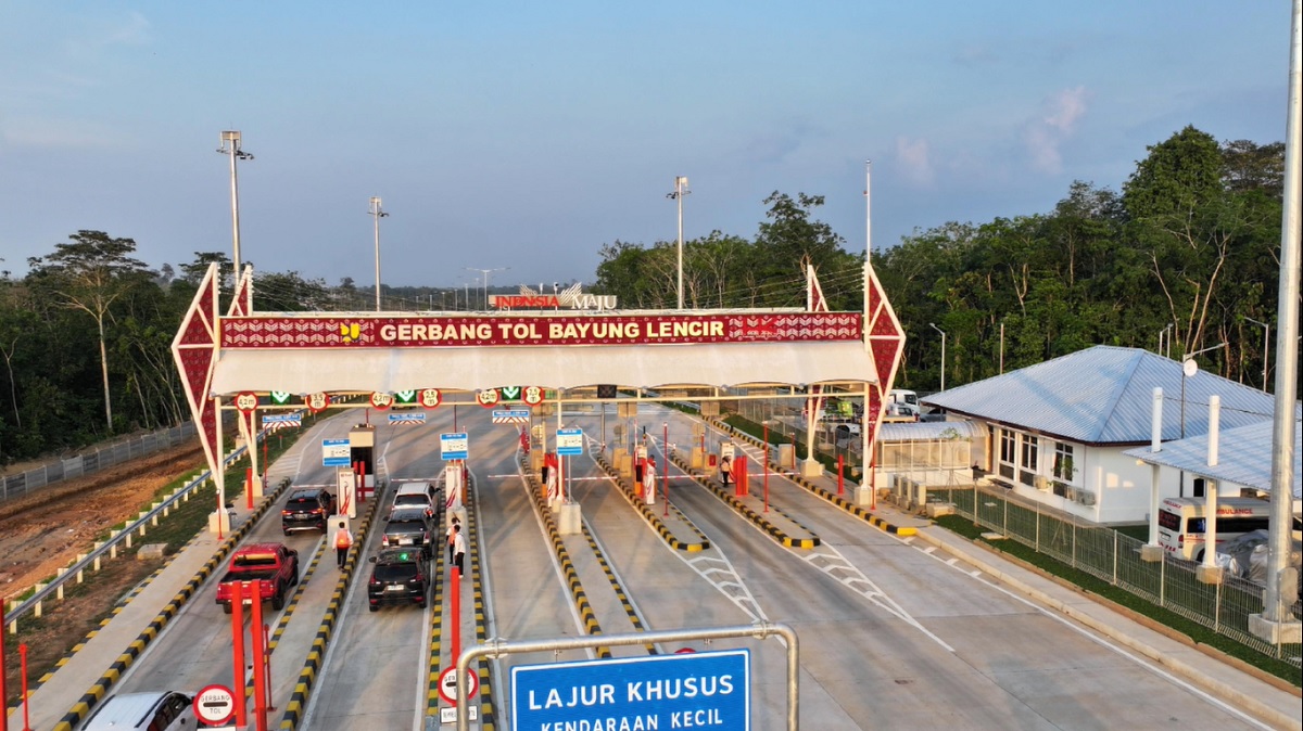 60 Ribu Kendaraan Melintas! Tol Bayung Lencir-Tempino Jadi Andalan Baru Perjalanan