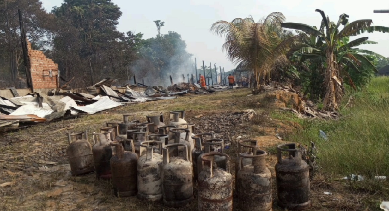 Kandang Ayam di Bajubang Hangus Terbakar, Pemilik Rugi Ratusan Juta