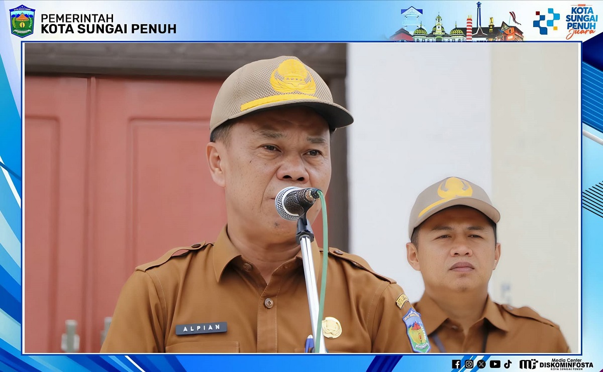 Pimpin Apel Gabungan, Sekda Alpian Tegaskan Penggabungan OPD Mulai Berlaku